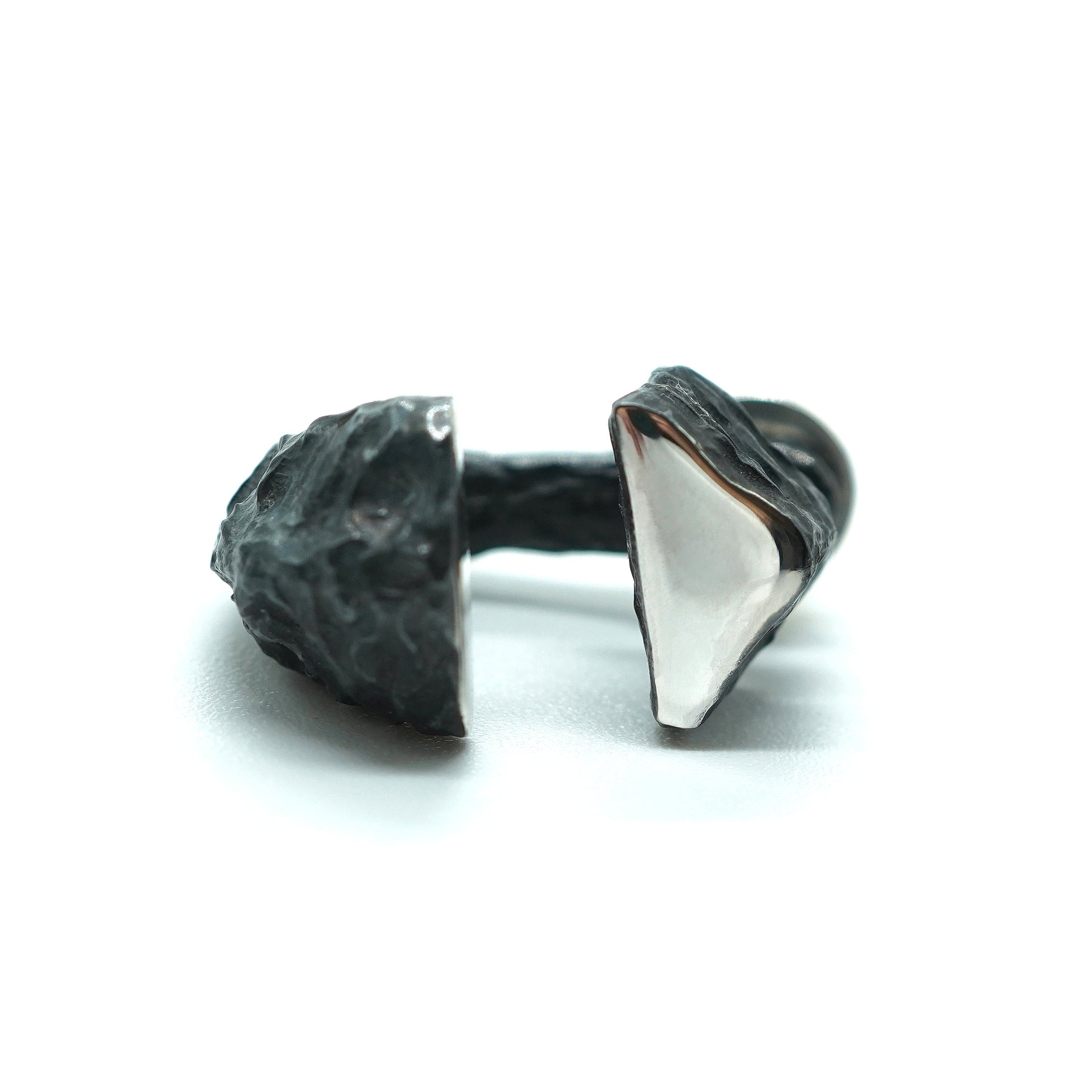 MY-23 Two part silver earring