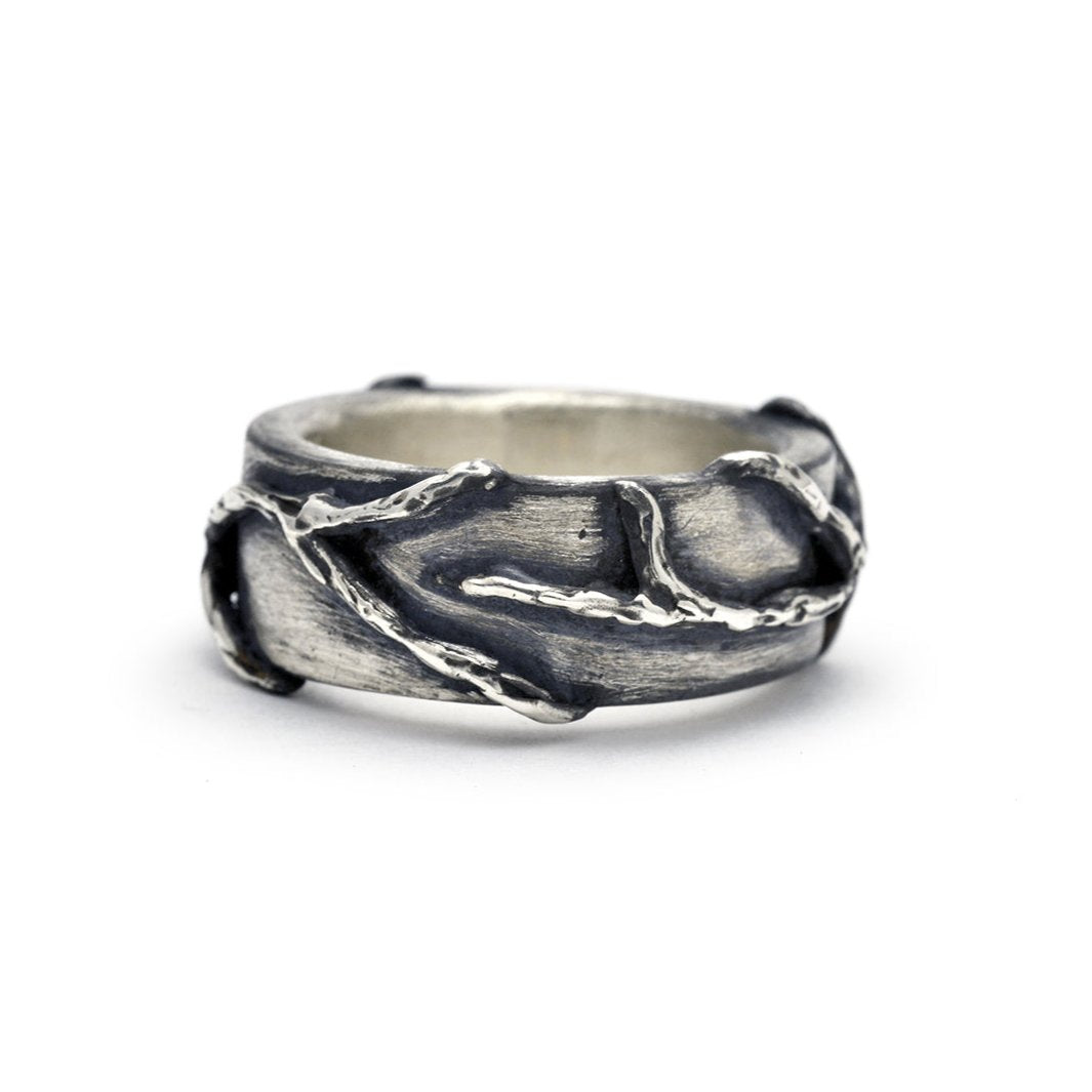 R-110 eiko- sterling silver ring
