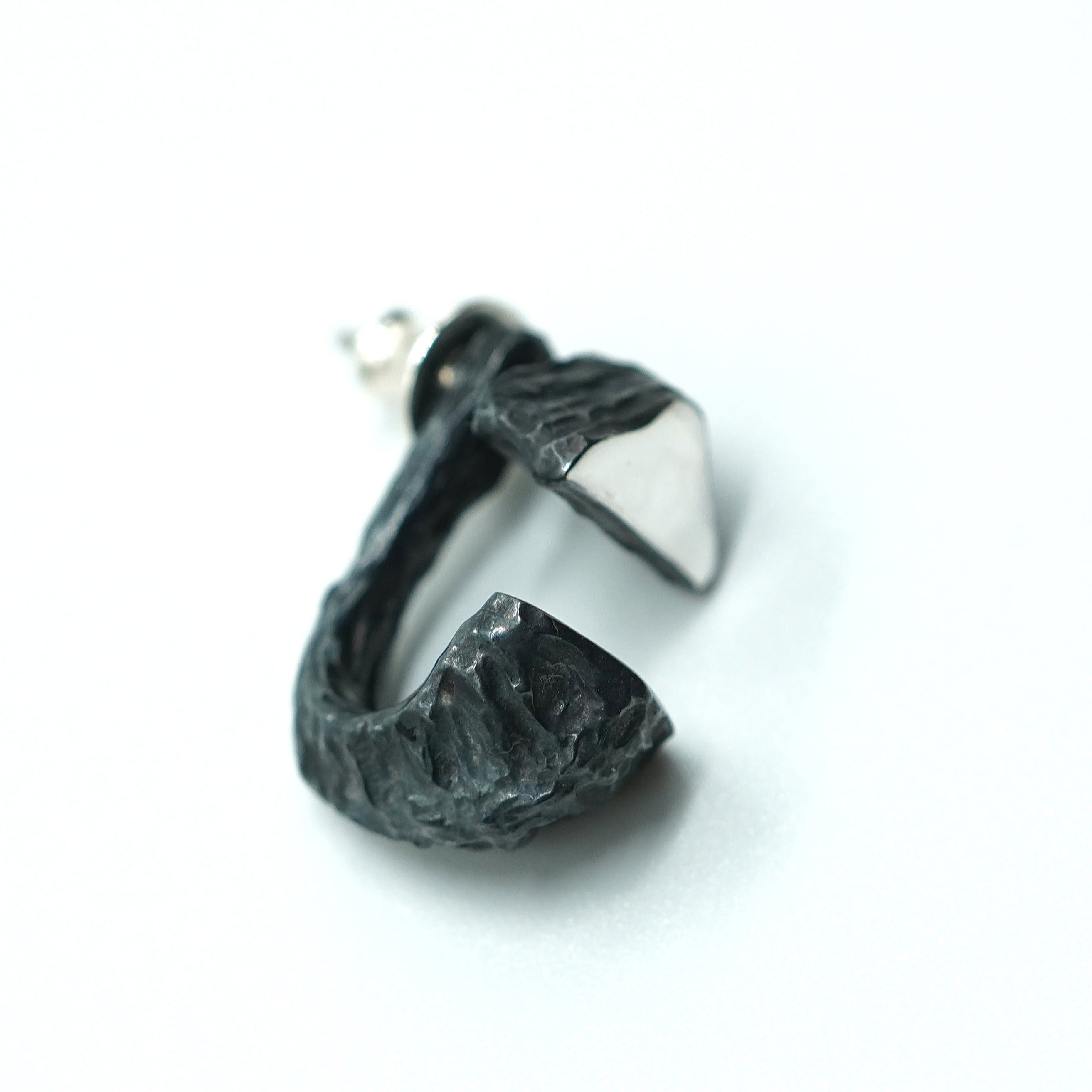 MY-23 Two part silver earring
