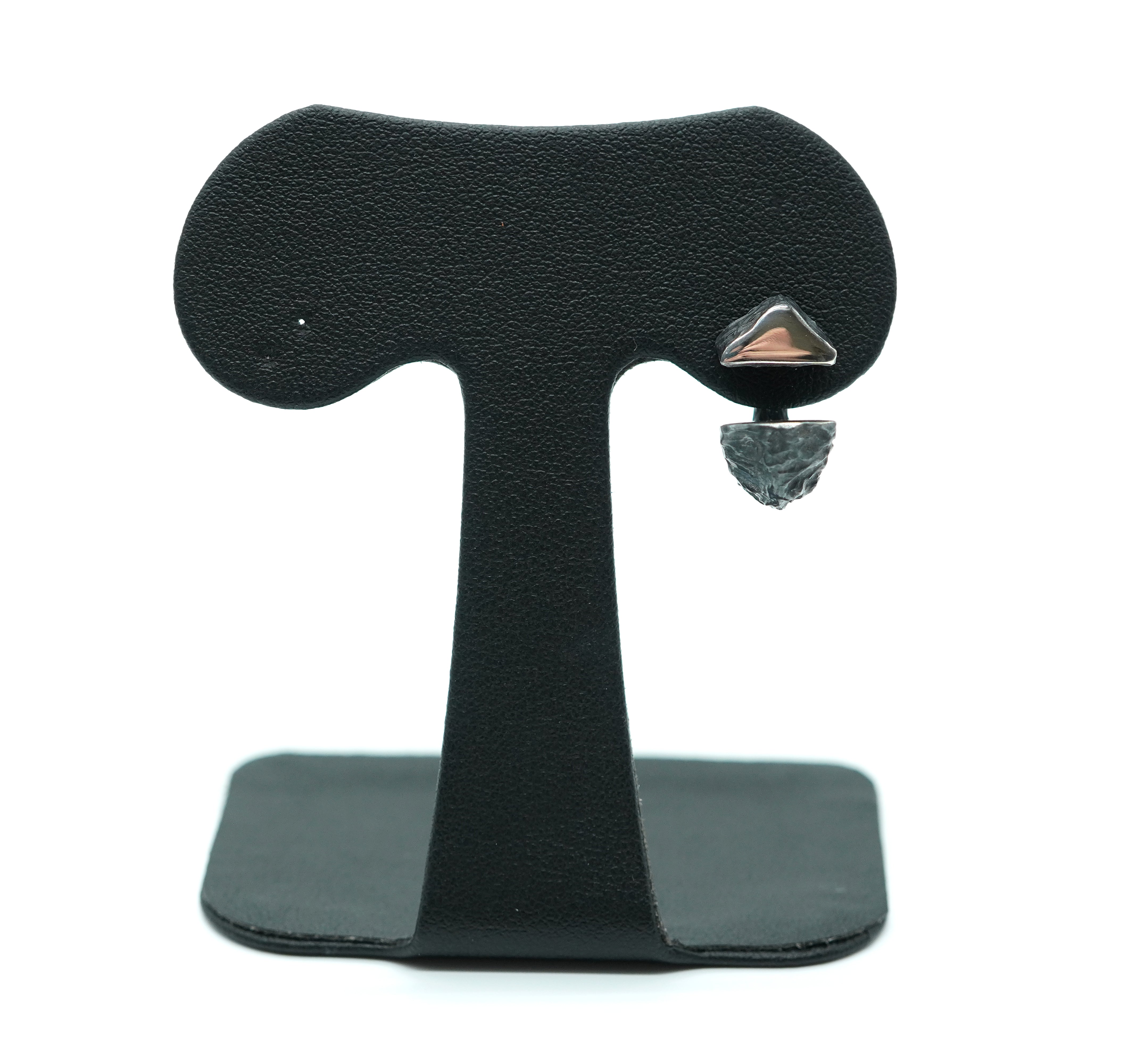 MY-23 Two part silver earring