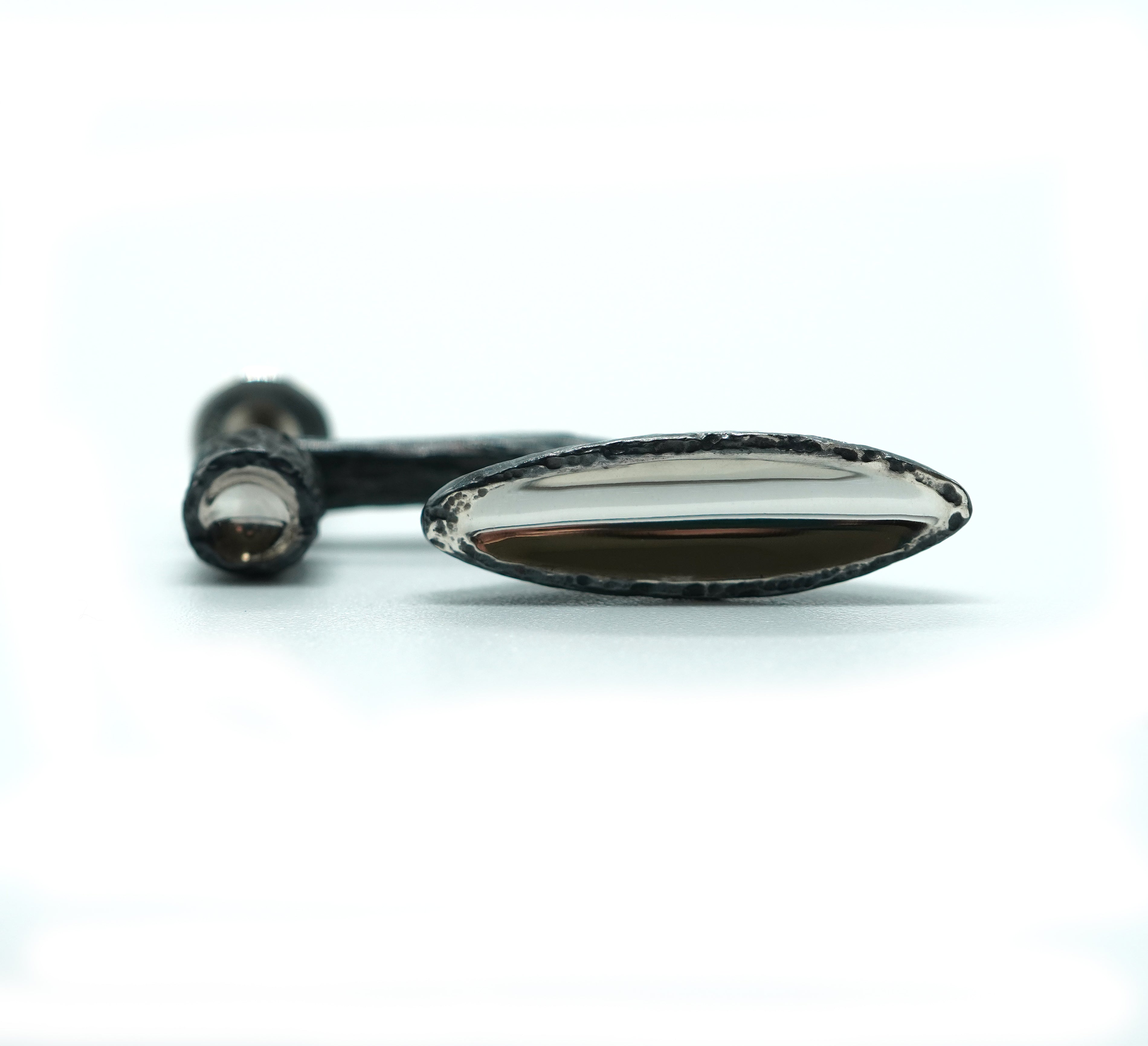 MY-24 Two part silver earring