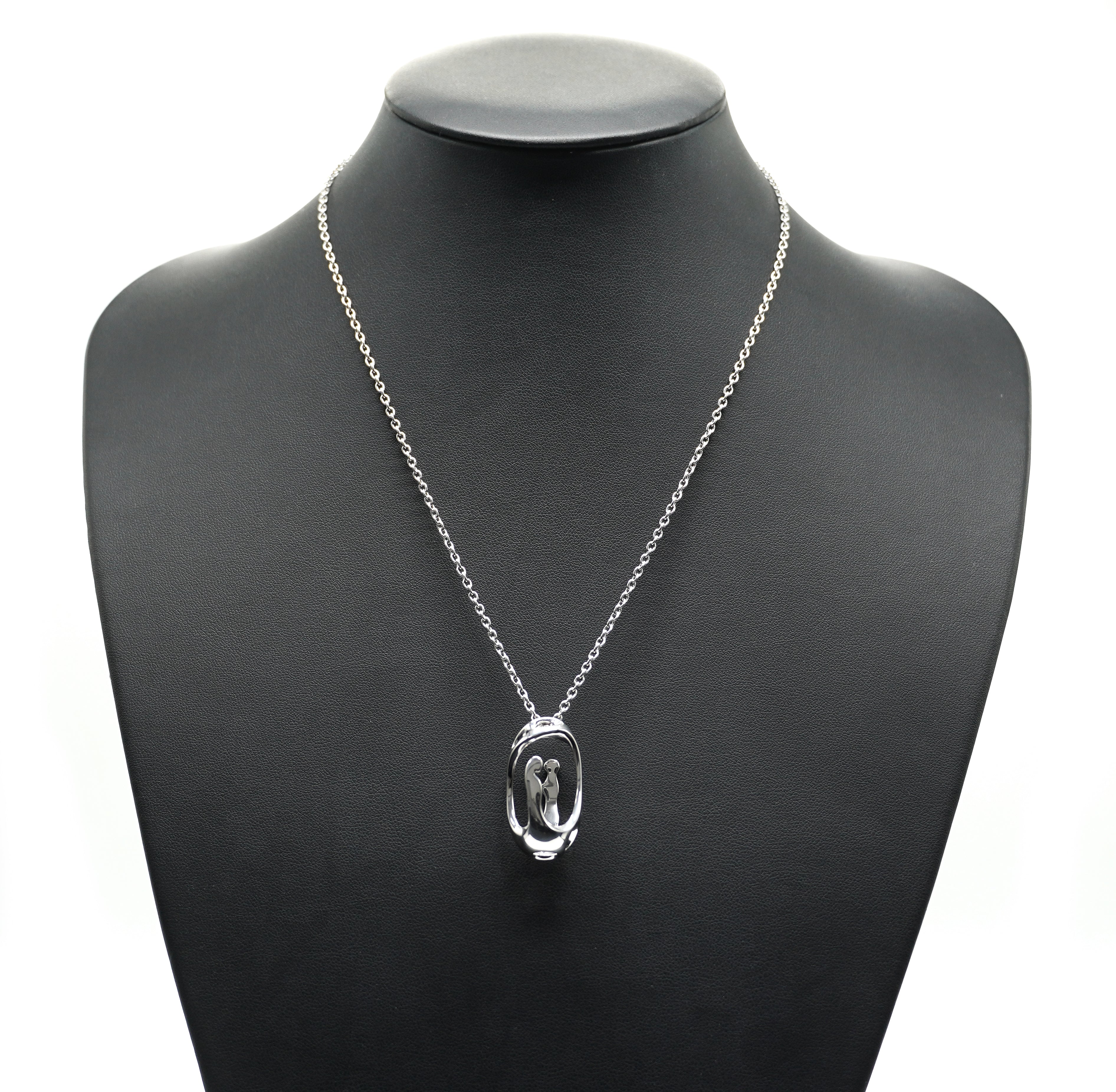 P-20 emotional connection - sterling silver necklace with original clasp of 60cm