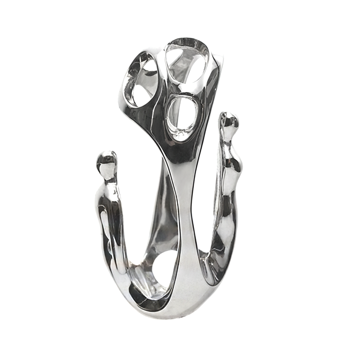 P-19 emotional connection - sterling silver necklace with original clasp of 60cm