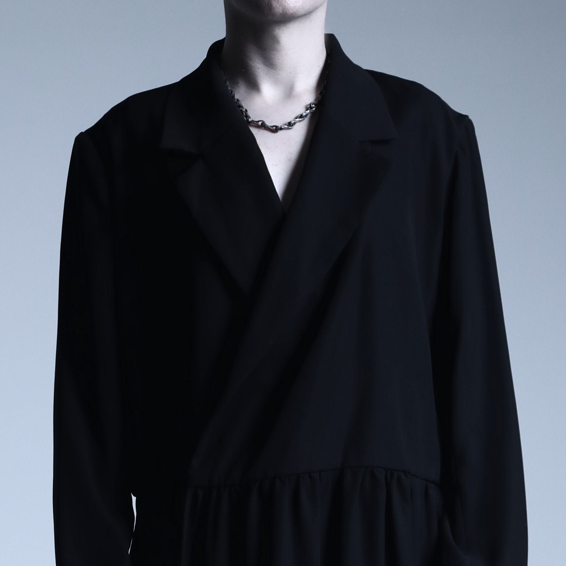 P-66 Koboku - Sterling silver modular chain necklace