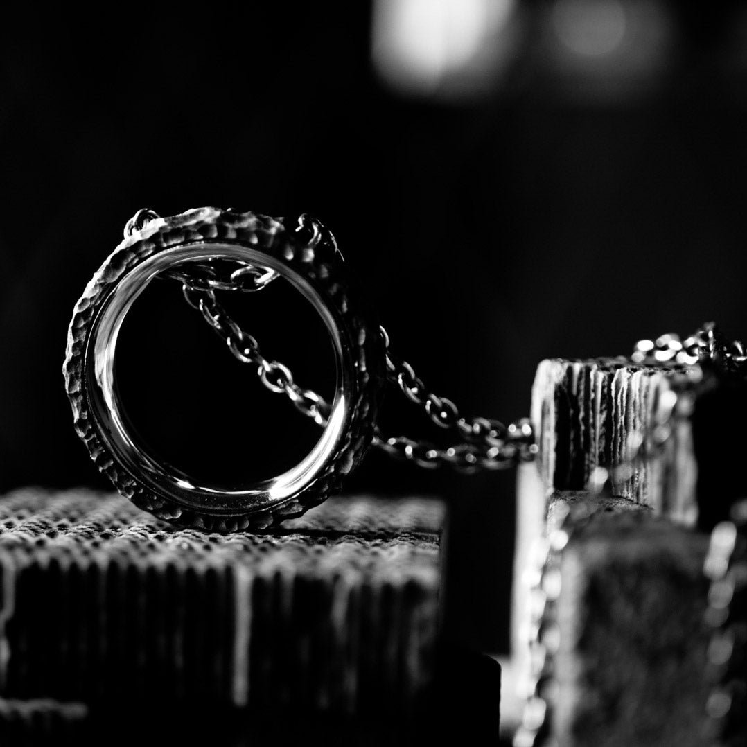 P-57 essence - Silver necklace with original clasp of 75 cm