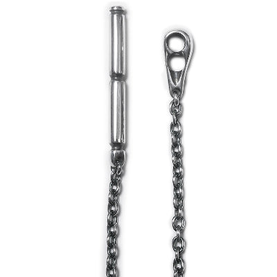 P-65 hollows - Silver necklace with original clasp of 60cm