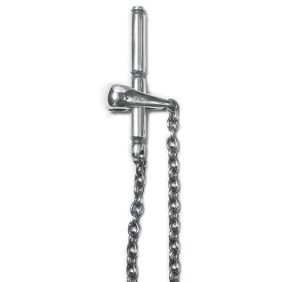 P-65 hollows - Silver necklace with original clasp of 60cm