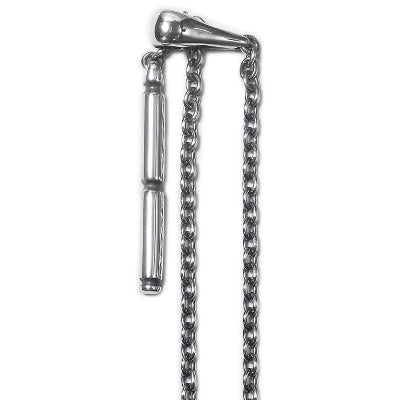 P-65 hollows - Silver necklace with original clasp of 60cm