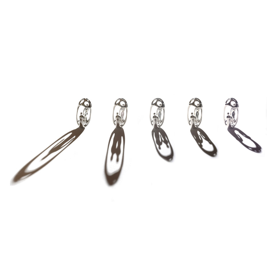 P-19 emotional connection - sterling silver necklace with original clasp of 60cm