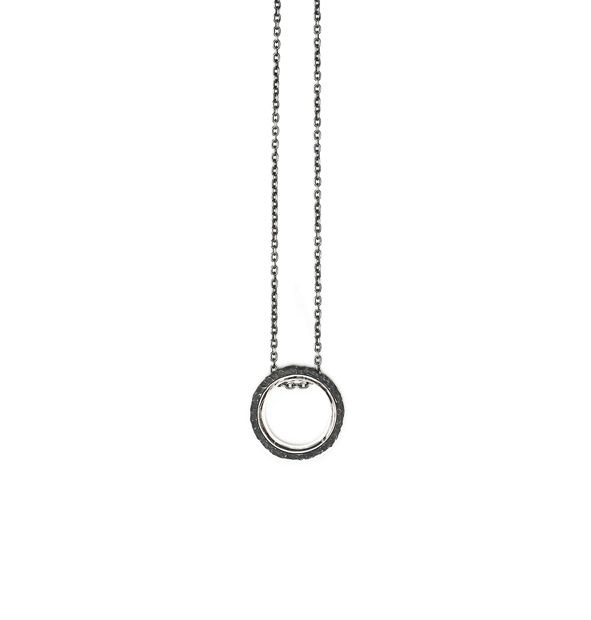P-57 essence - Silver necklace with original clasp of 75 cm