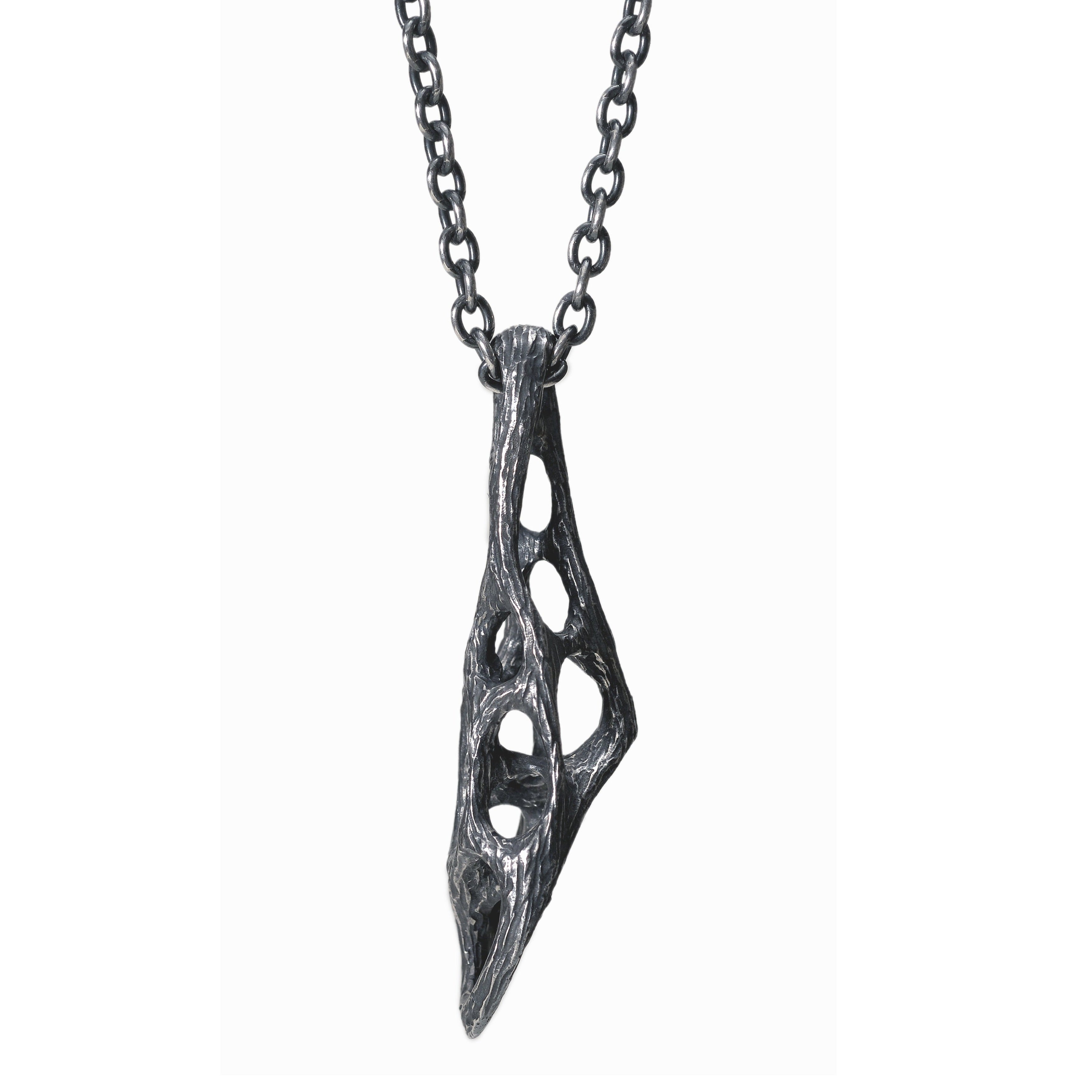 P-63 hollows - Silver necklace with original clasp of 60cm