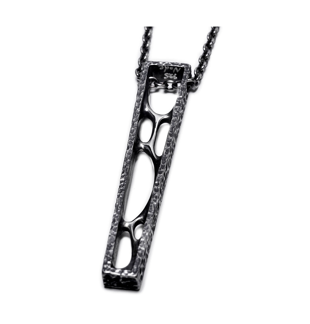 P-36 Eternal - 75cm silver necklace