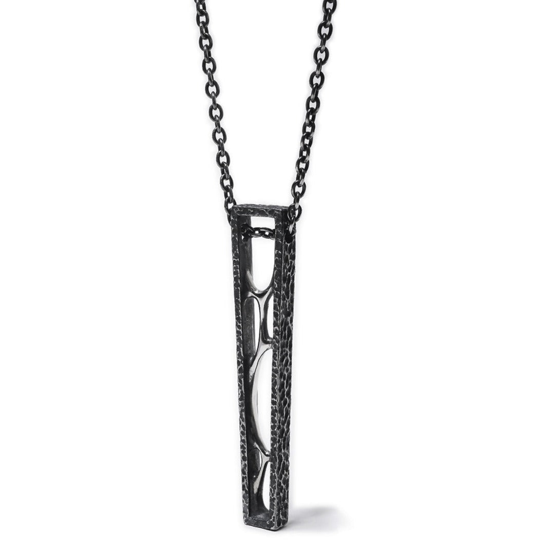 P-36 Eternal - 75cm silver necklace