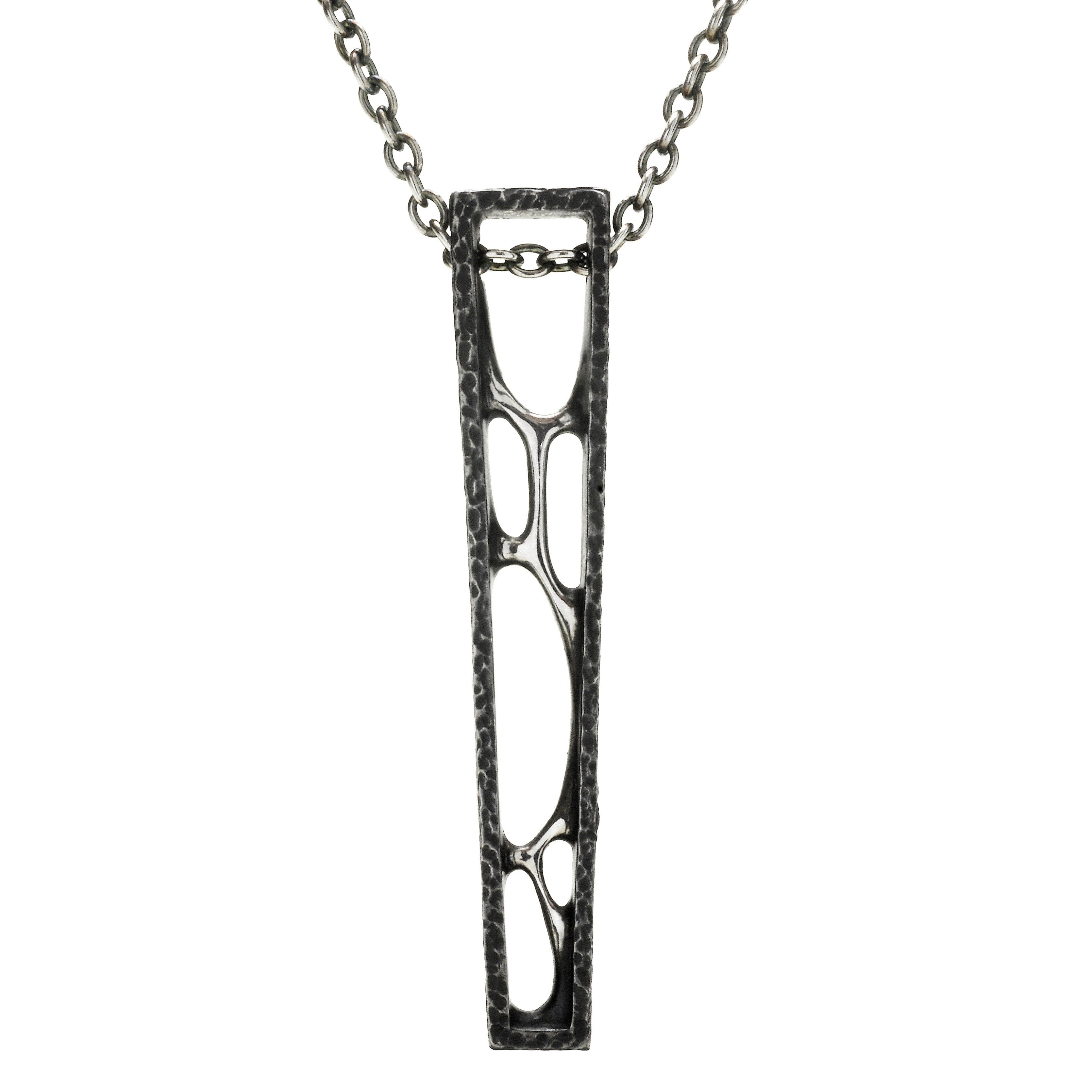 P-36 Eternal - 75cm silver necklace