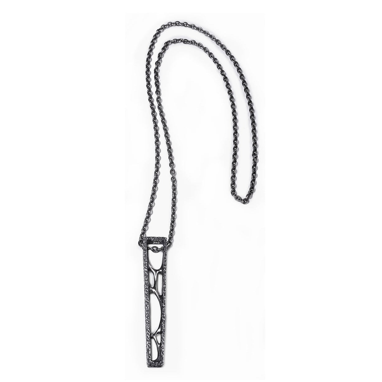 P-36 Eternal - 75cm silver necklace