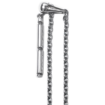 P-60 fusion - Silver necklace with original clasp of 60cm