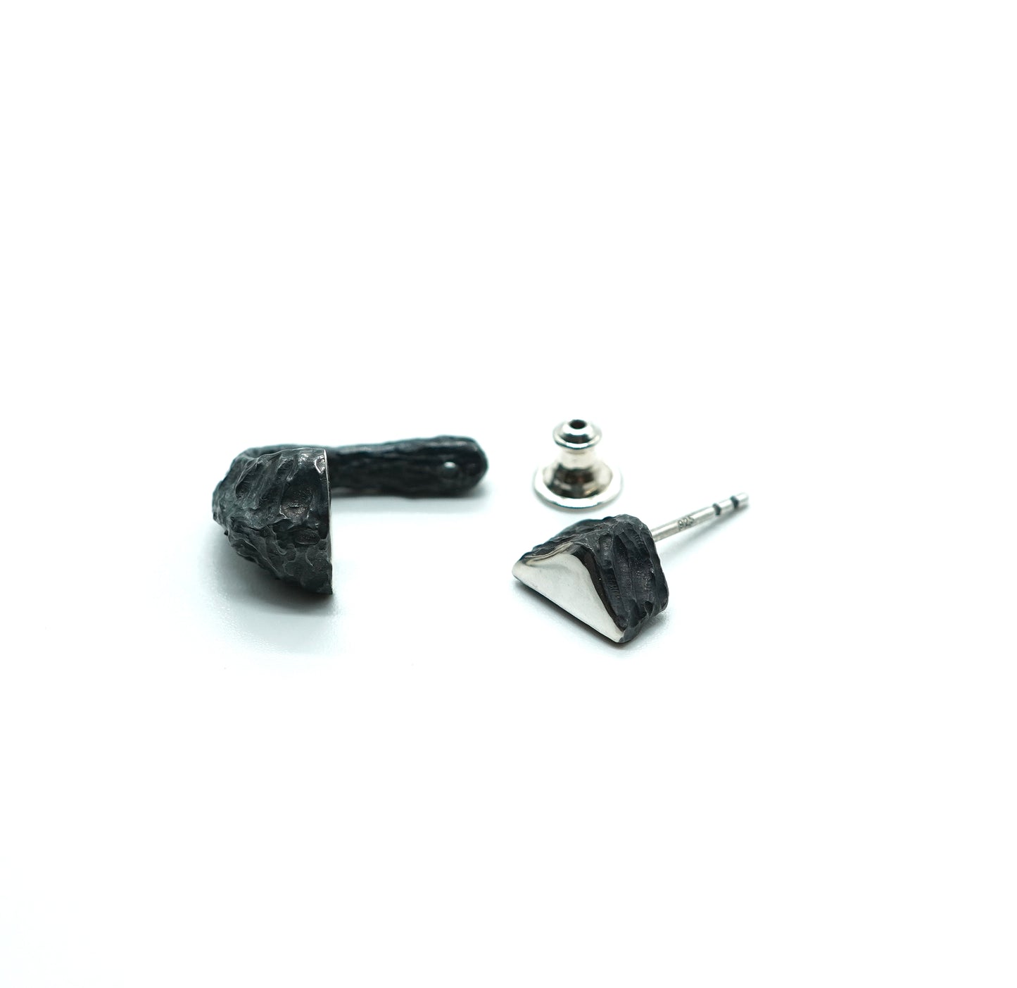 MY-23 Two part silver earring