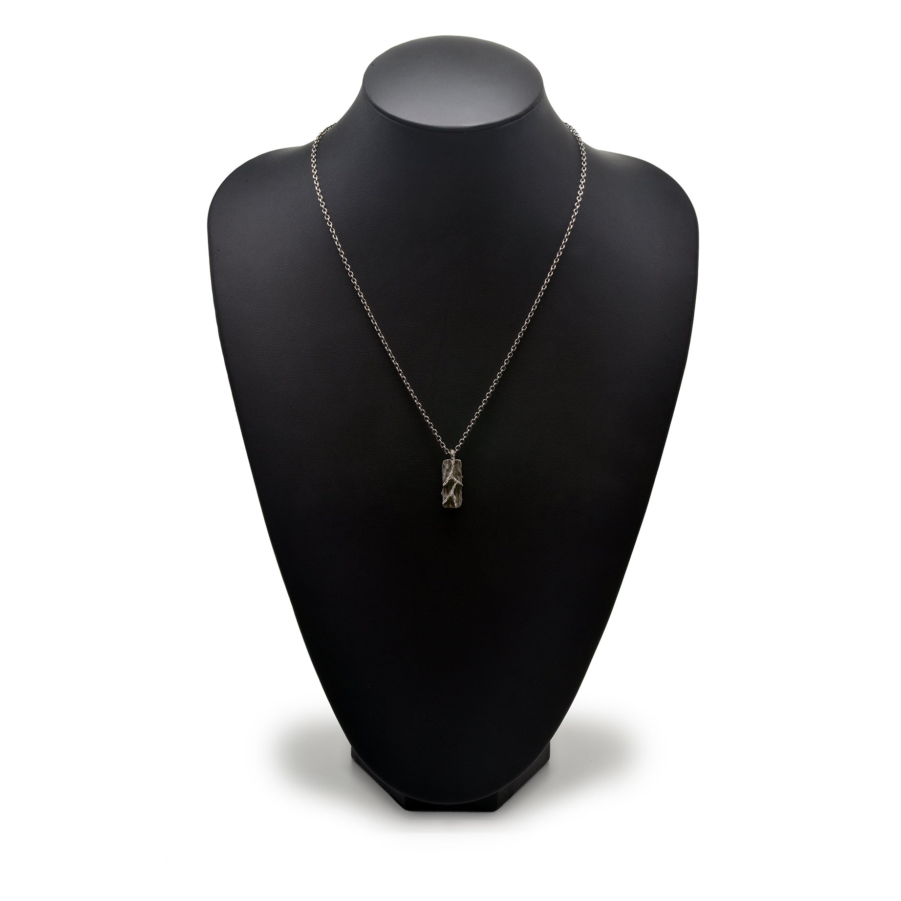 P-69 eiko - sterling silver necklace with original clasp of 50cm