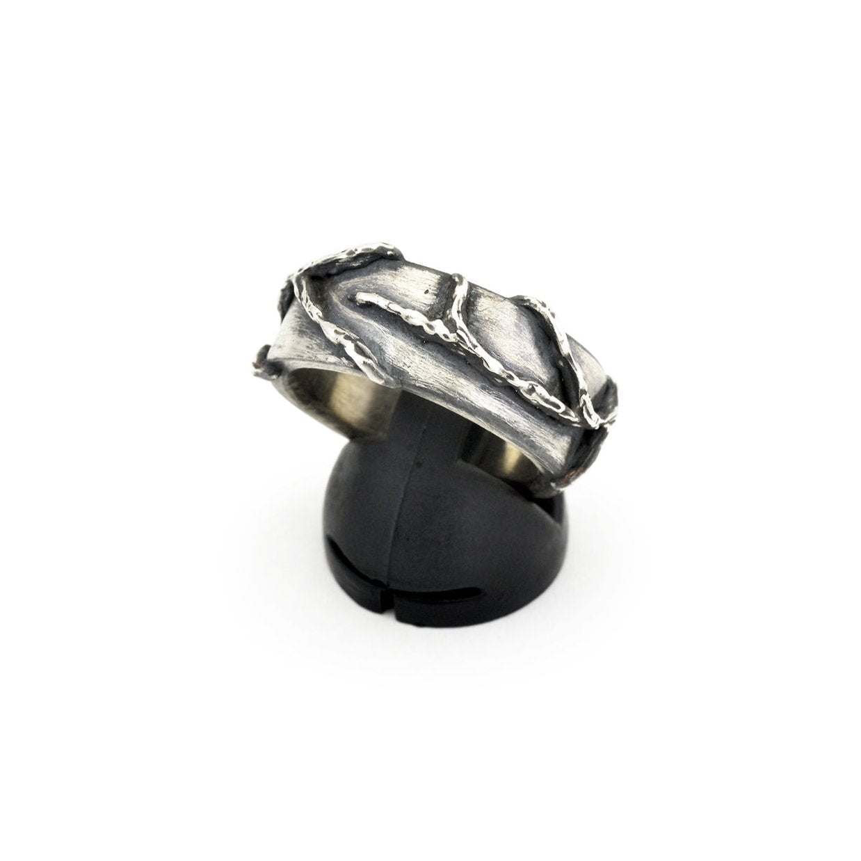 R-110 eiko- sterling silver ring