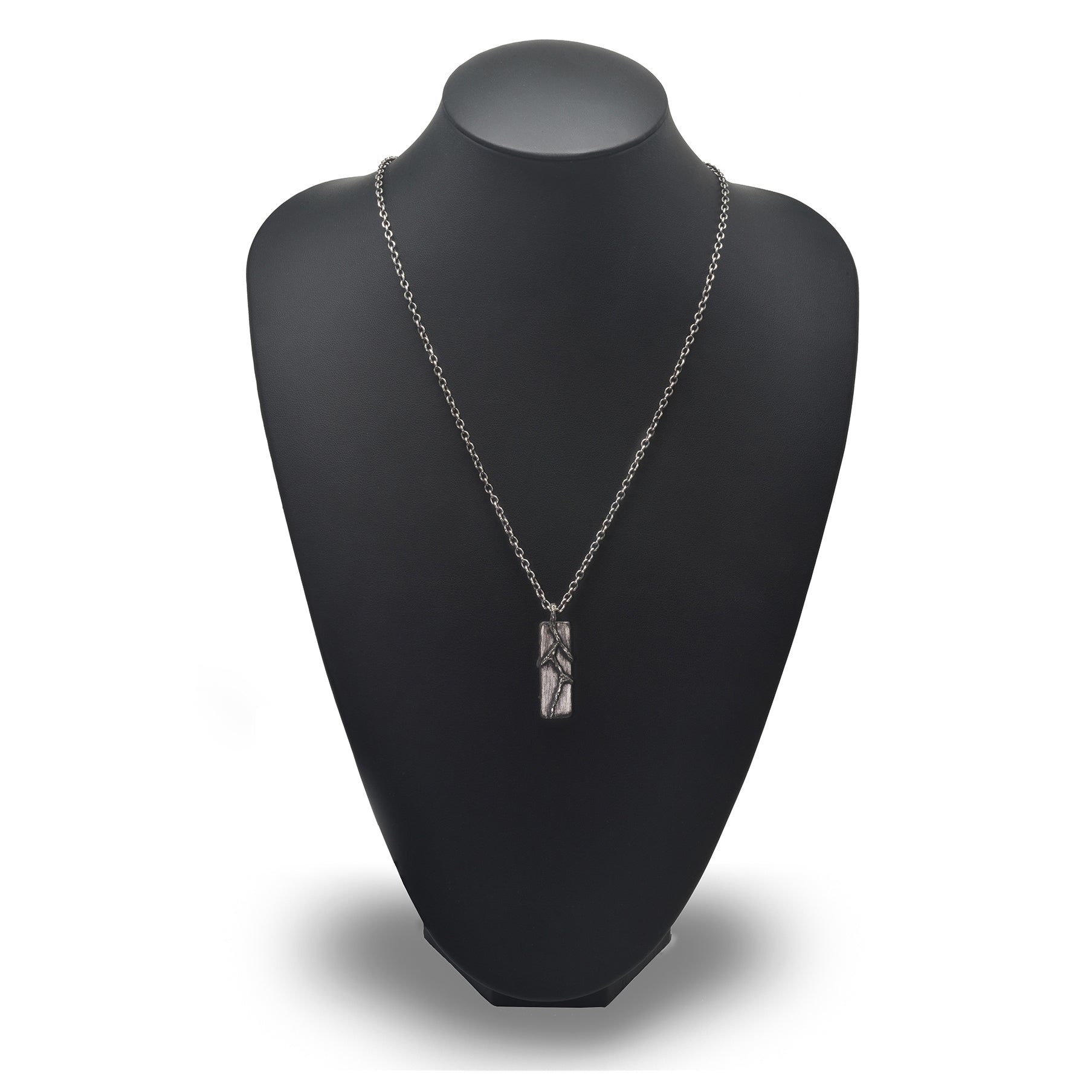 P-68 eiko - sterling silver necklace with original clasp of 60cm