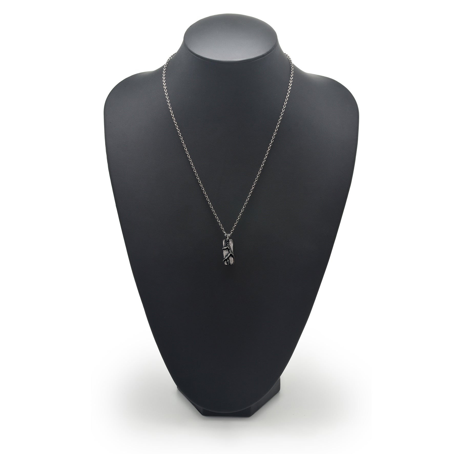 P-69 eiko - sterling silver necklace with original clasp of 50cm