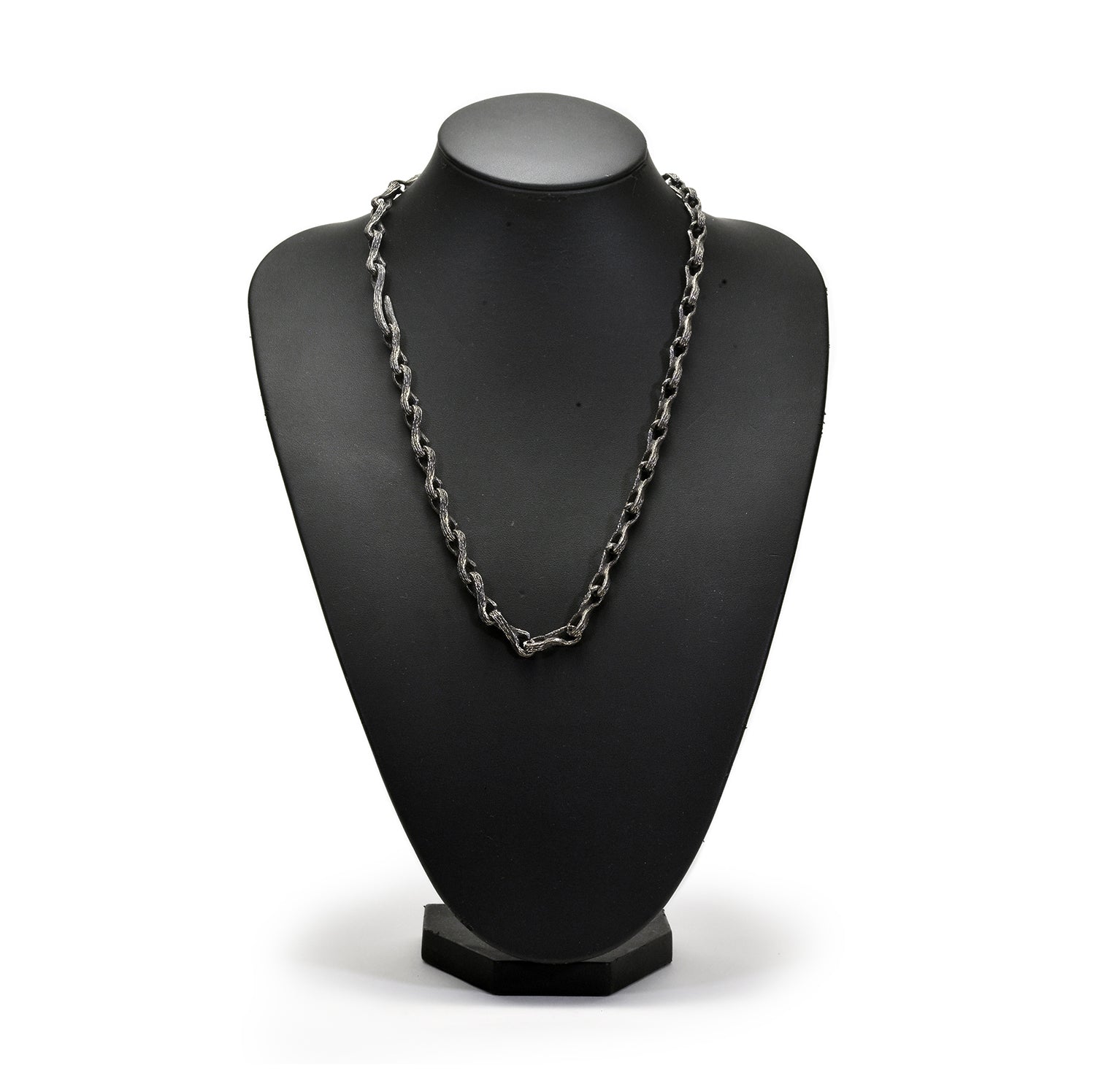 P-66 Koboku -  Sterling silver modular chain necklace