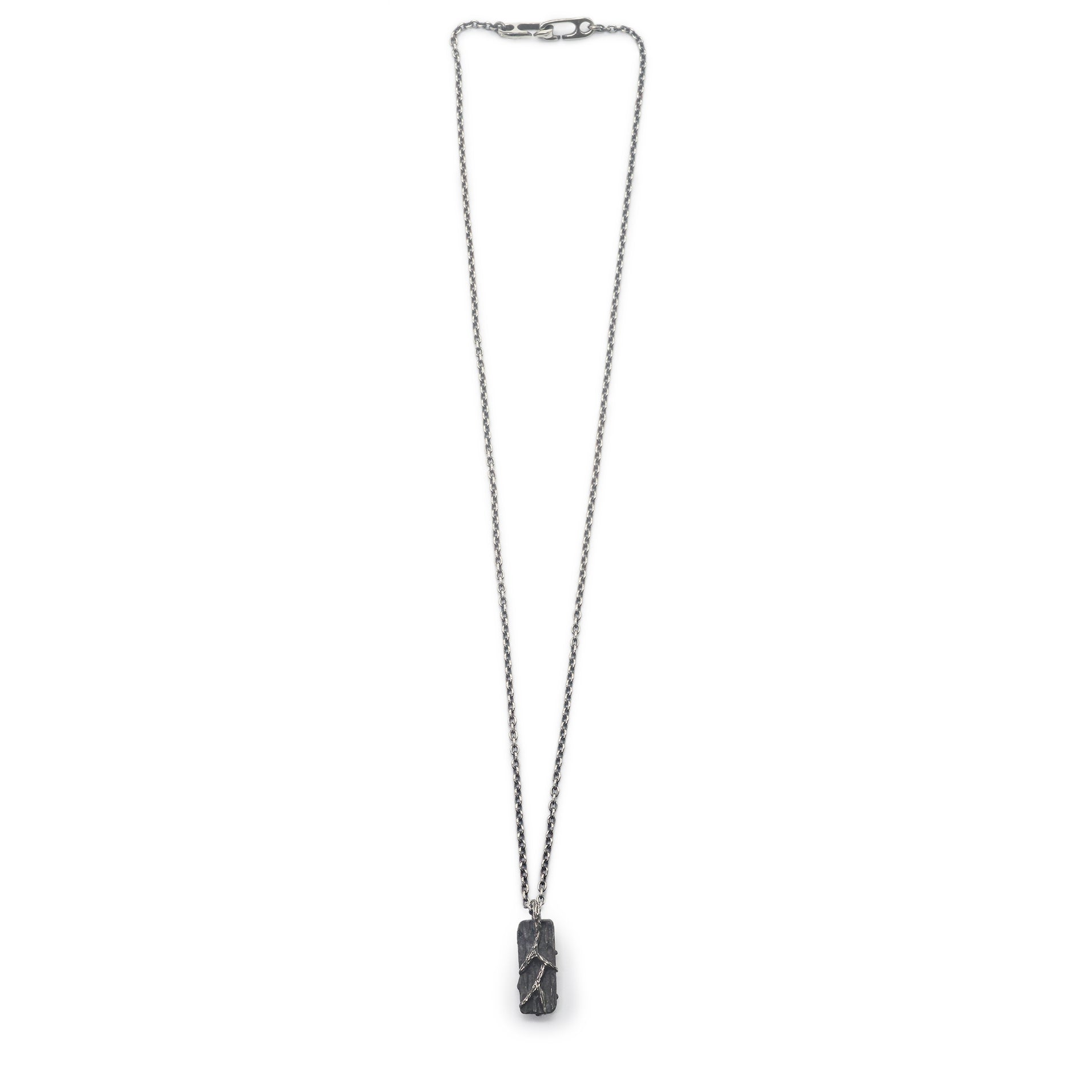 P-69 eiko - sterling silver necklace with original clasp of 50cm