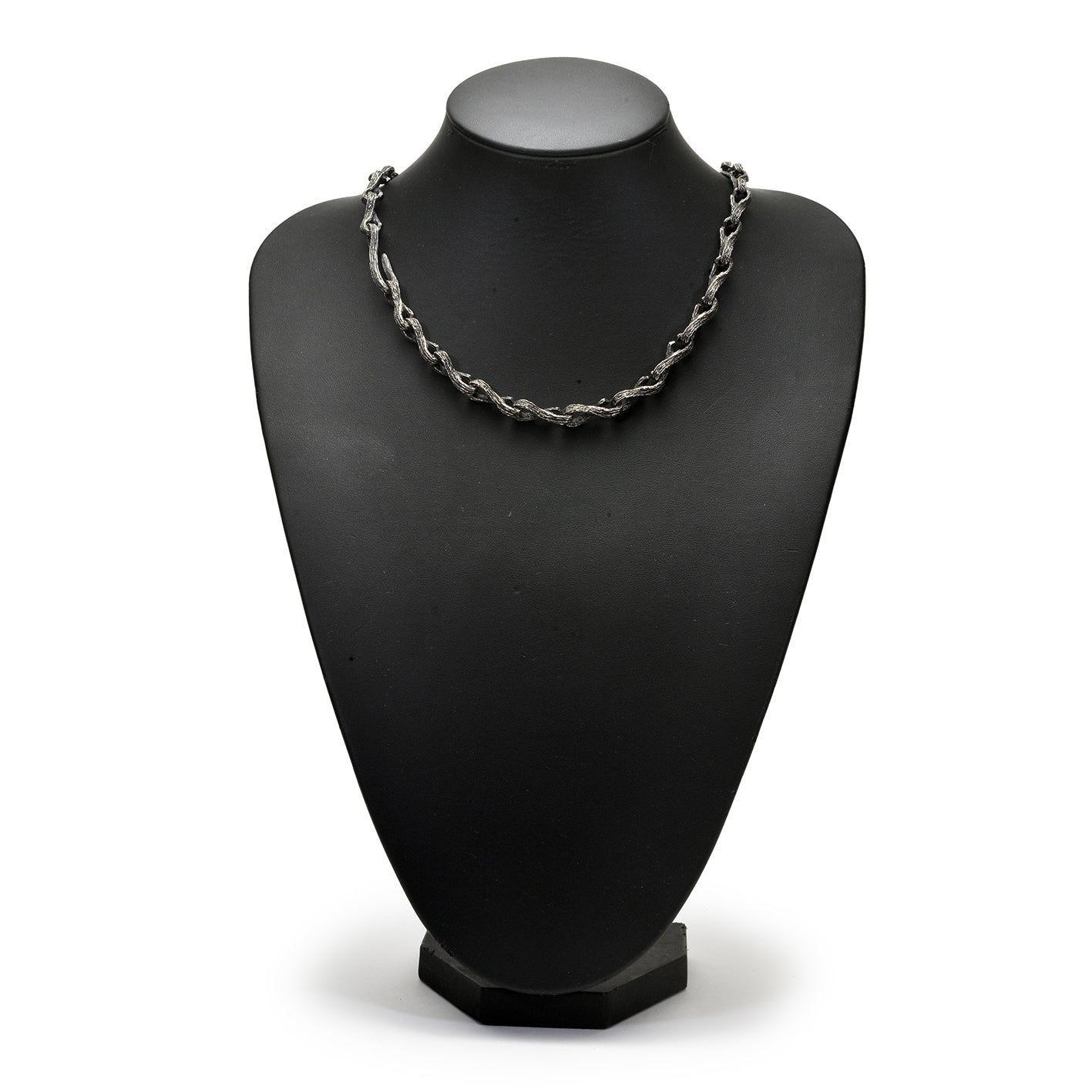 P-66 Koboku -  Sterling silver modular chain necklace