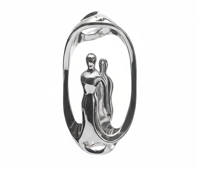 P-19 emotional connection - sterling silver necklace with original clasp of 60cm