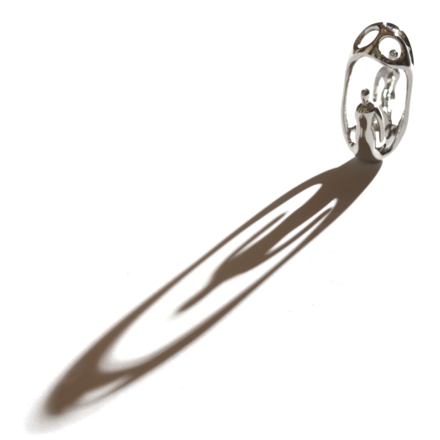 P-19 emotional connection - sterling silver necklace with original clasp of 60cm