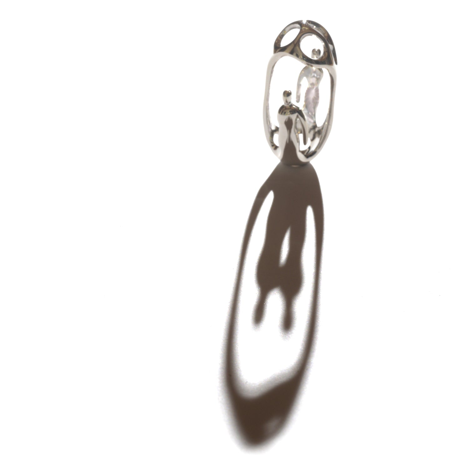 P-19 emotional connection - sterling silver necklace with original clasp of 60cm