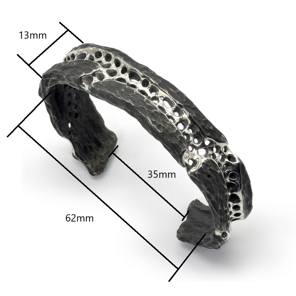 BR-30 regeneration - sterling silver bracelet