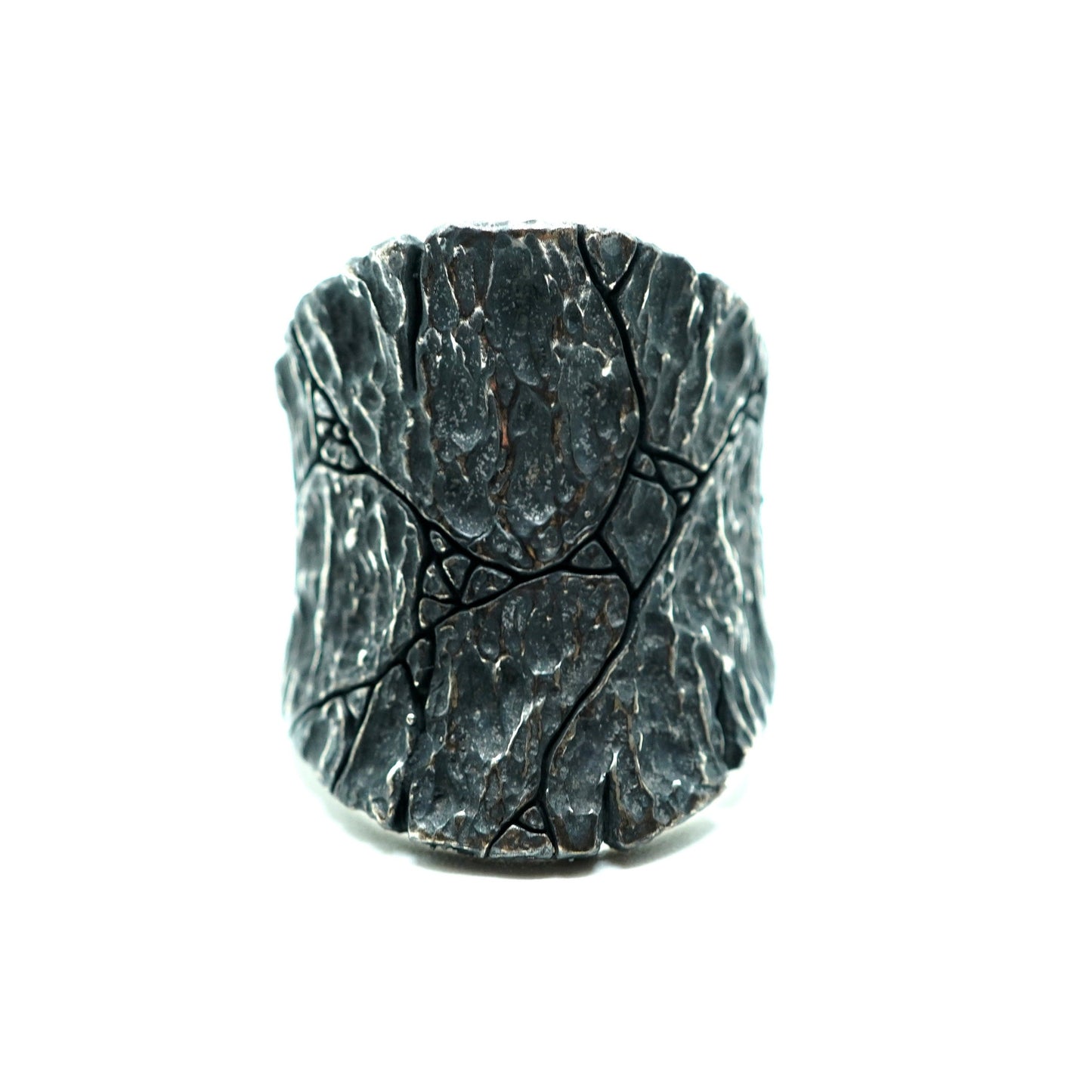 R-108 weatherin - sterling silver bold ring