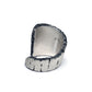 R-104 weathering - sterling silver bold ring