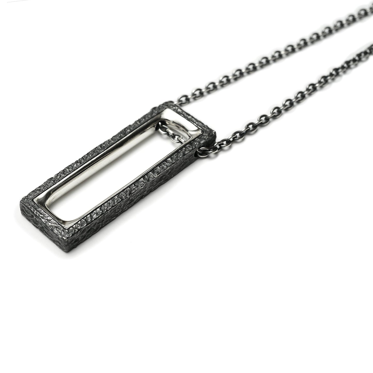 P-58 essence - Silver necklace with original clasp of 75 cm