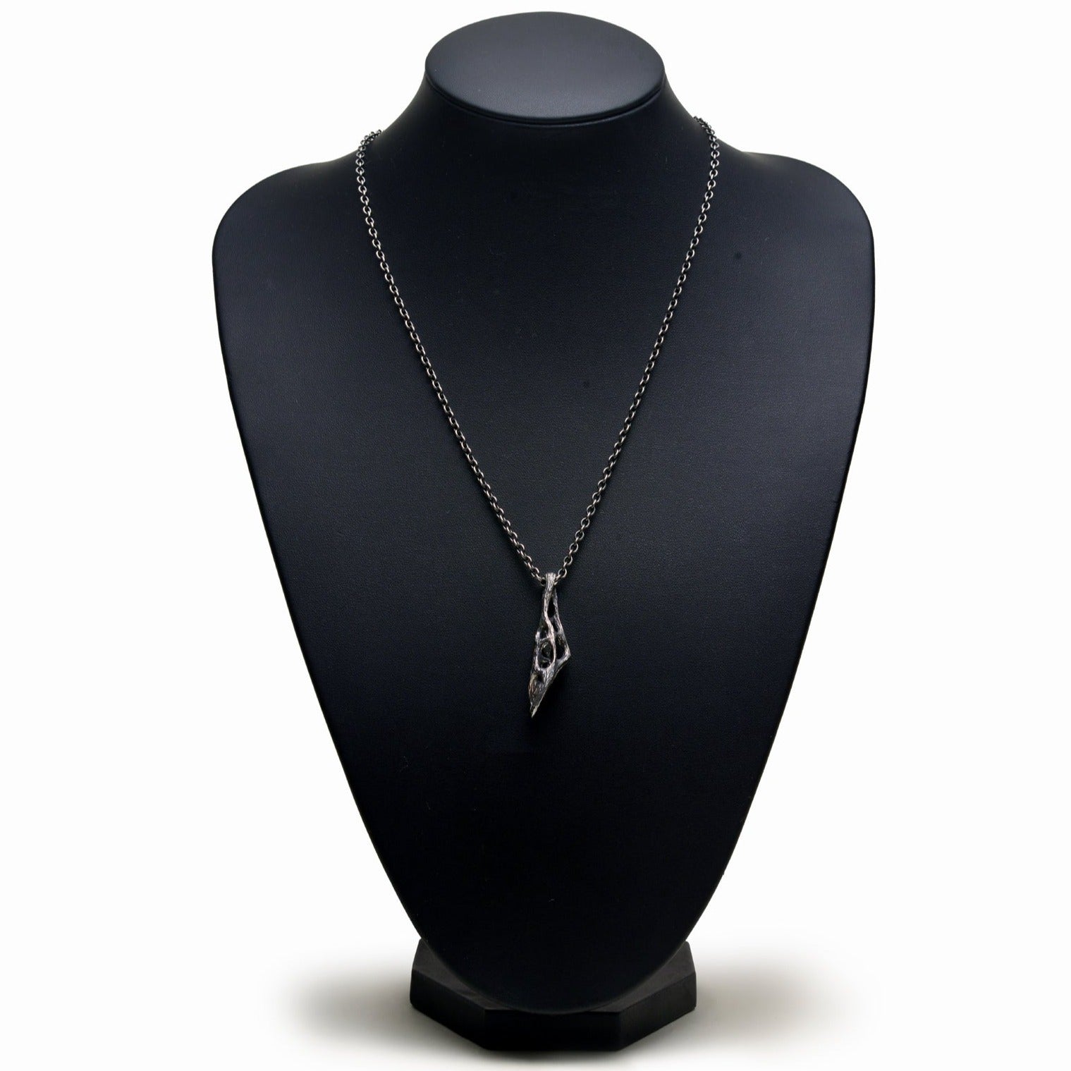 P-63 hollows - Silver necklace with original clasp of 60cm